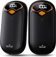 2pcs  Rechargeable Hand Warmers 4000mAhx2 Portable Electric Hand Warmer Heater