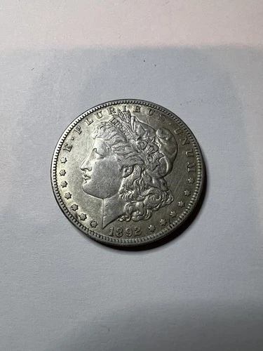 1 of 1892S Morgan Dollars Circulated 90% Silver