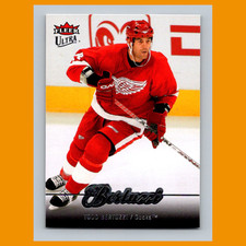 Todd Bertuzzi #129 2007 Ultra Anaheim Ducks Hockey Card NHL NM