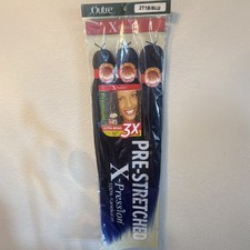 Outre X-Pression Ultra Braid Pre-Stretched Pre-Layered Synthetic 3X 52" 2T1B/BLU