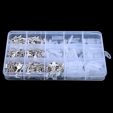 270PCS Male Female Quick Splice Wire Crimp Spade Terminals Block Connector ...