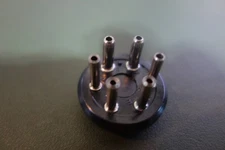 Amphenol 6 Pin Male Inline Vacuum Tube Plug   NO HOOD