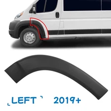 FOR RAM PROMASTER 2019-2025 FRONT DOOR MOLDING WHEEL TRIM FENDER FLARE LEFT