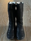 Primigi Girls Black Tall Leather Boots Size EURO 27/US 10 NIB — photo 3