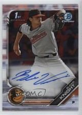 2019 Bowman Chrome Prospects Auto Blaine Knight #CPA-BK Auto 12ui