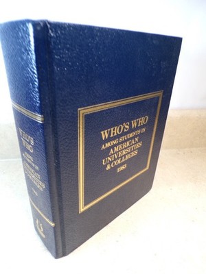 1983 Who's Who Among Students in American Universities and Colleges HC