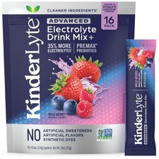 Kinderlyte Advanced Electrolyte Powder for Kids and Adults Drink Mix Hydrati...