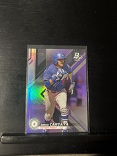 2019 Bowman Platinum - Wal-Mart Top Prospects Diego Cartaya #TOP-58 Purple Foil