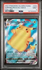 2021 POKEMON CELEBRATIONS #009 FULL ART/SURFING PIKACHU VMAX PSA 9