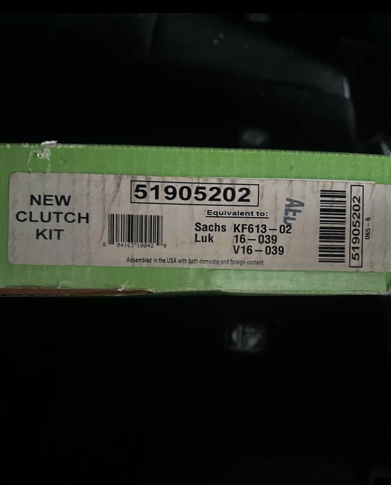 Kit de embrague Valeo 51905202 para Toyota Tercel 1,5 L 1983-1988 Foto 3 de 4