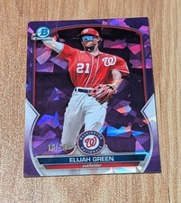 2023 Bowman Chrome Sapphire Edition Prospects Purple /25 Elijah Green #BCP-214