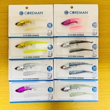 all 8 types set, Coreman IJ IJ16 IJ-16 Iron Jig Head
