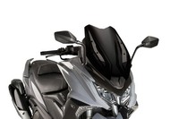 Puig V-Tech Line Sport-Scheibe FüR Kymco AK550 (Bj. 2017-2023) - Schwarz