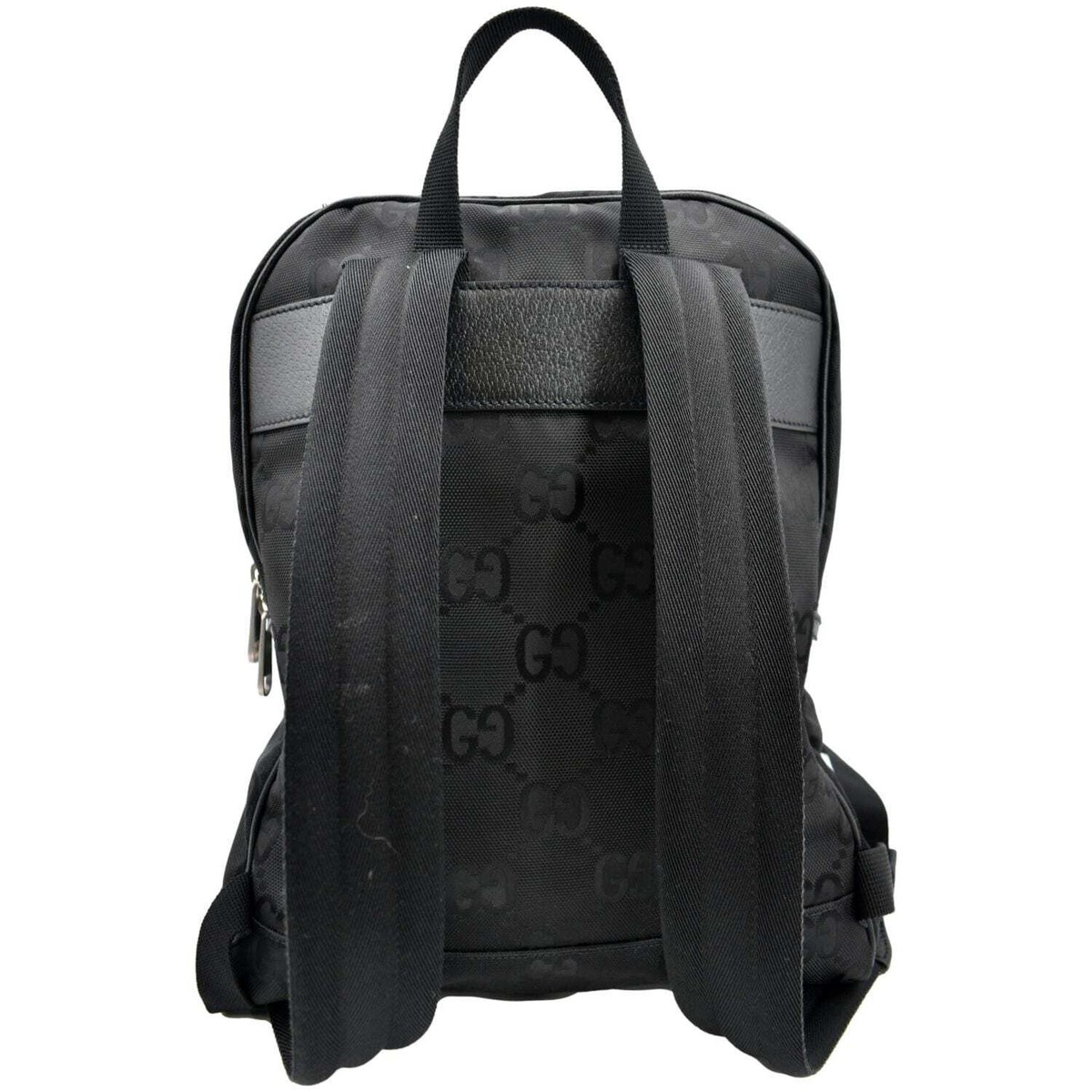 GUCCI Off The Grid GG Nylon Backpack Bag Black 644992 | eBay