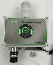 MSA TG5000 Gas Monitor Detector Industrial Safety 5-Gas w/ Banner B-TL70-TC