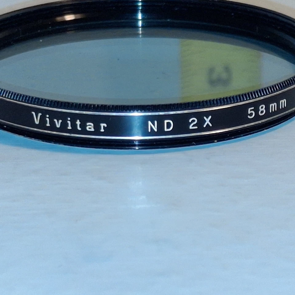 Vivitar ND 2X 58mm Vintage 35mm Film Camera Light Filter Lens MADE in JAPAN - Image 4 of 4