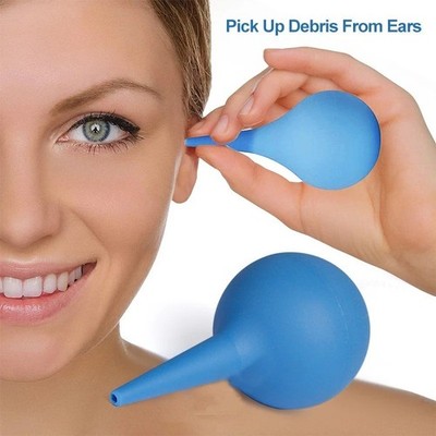 1Pc Ear Wax Removal Irrigation Cleaning Kit Ear Syringe Bulb Air Blower Pump Dus