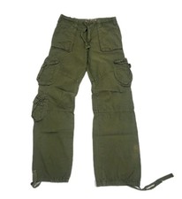 Vintage Clothing Herren Hose 30 100% Baumwolle Tarnhose