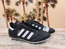 Adidas Copa Mundial Leather Soccer Cleats Black White Men's Size 9.5 NEW