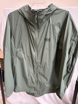 Men s XL Helly Hansen Rapide Windbreaker Jacket Spruce Color
