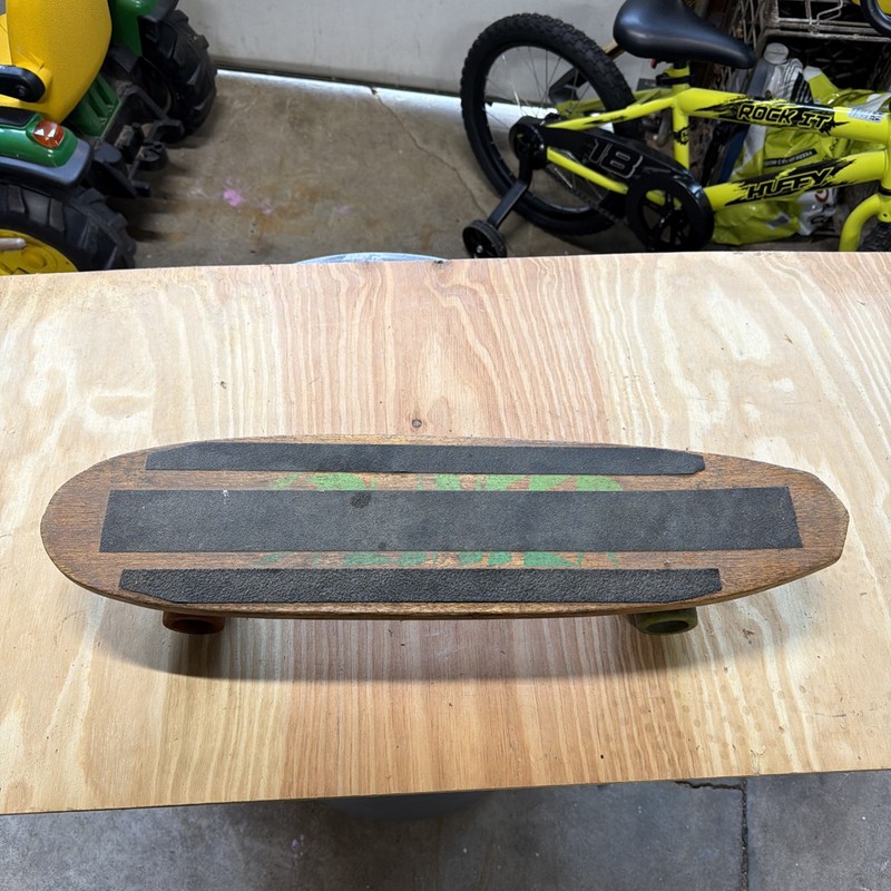 Splinter By DURAFLEX Vintage 1970's Mahogany Wood Skateboard Very Good Condition