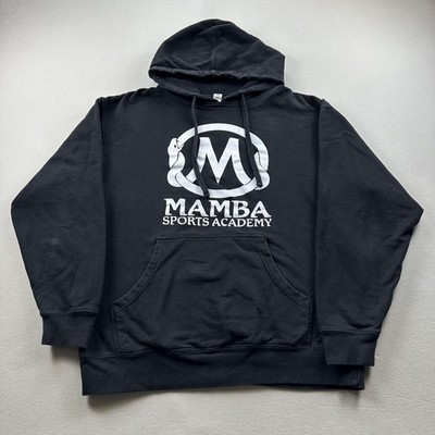 Mamba Sports Academy Hoodie Sweatshirt Mens Medium Black Kobe Bryant Basketball