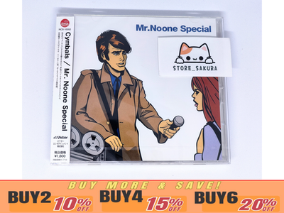 Cymbals / Mr.Noone Special +2 Japan City Pop CD 15tracks with