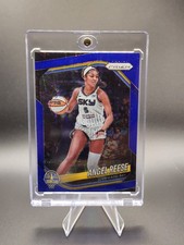 2025 Panini Prizm WNBA - Angel Reese #92 Blue Velocity Prizm