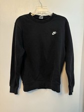 Nike Women s Black Crewneck Size Small Long Sleeve Pullover Sweatshirt