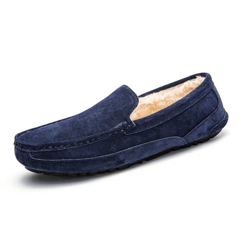 Winter Snow Mens Driving Moccasins 