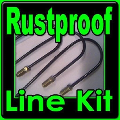 Rustproof Brake line kit AMC American 1967-1968-1969 manual brakes Rambler 1969
