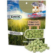 Timothy Nibblers - 100 All Natural, High Fiber, Sun Cured Timothy Grass Treat