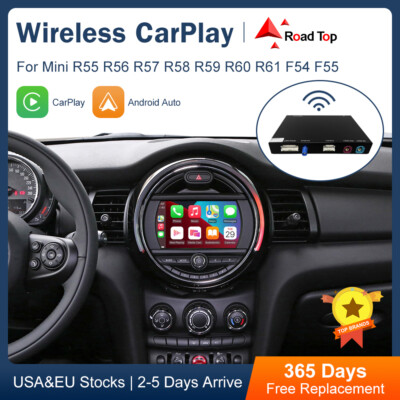 Wireless CarPlay Android Auto For BMW Mini Countryman Cooper S R56 R58 R60 F54