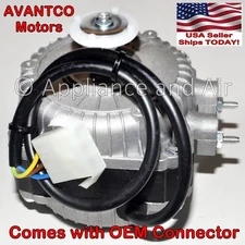 Avantco 17819194 17819739 Condenser Fan Motor  upgrade to 10W 115V, Ships Today!