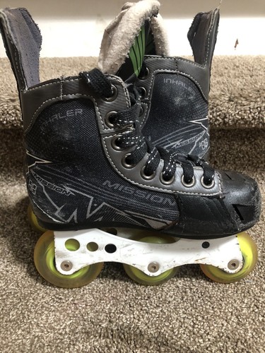 Mission Inhaler AC7 Youth 12E Black Inline Skates HI-LO Vanguard - Picture 3 of 10