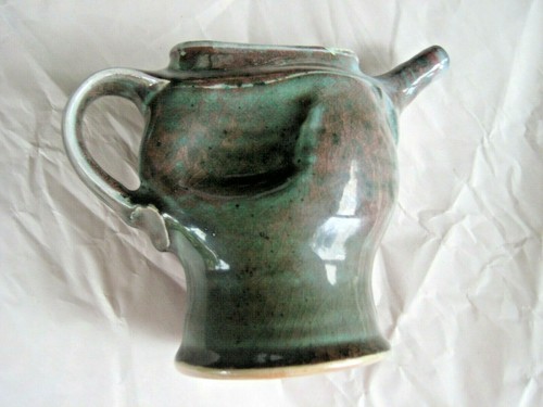 Vintage Steve White Hand-Made Studio Pottery Pitcher /Jug Signed & dated 2007 - 第 9/9 張圖片