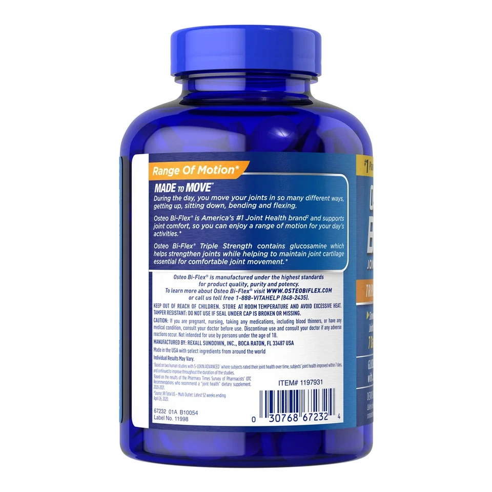 Osteo Bi-Flex Triple Strength, 200 Tablets - Image 2 of 4