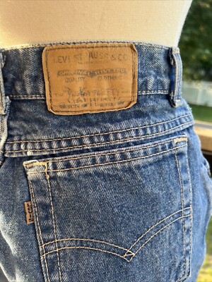 Levi's 573 Vintage 90's Baggy Mom Jeans High Rise USA Brown Levi's 573 Vintage 90's Baggy Mom Jeans High Rise USA Brown