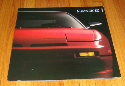 旧車カタログ 英語版 日産 240SX 1990年 パンフレット Nissan  Yahoo!オークション -「300zx」(カタログ、パーツリスト、整備書) の
