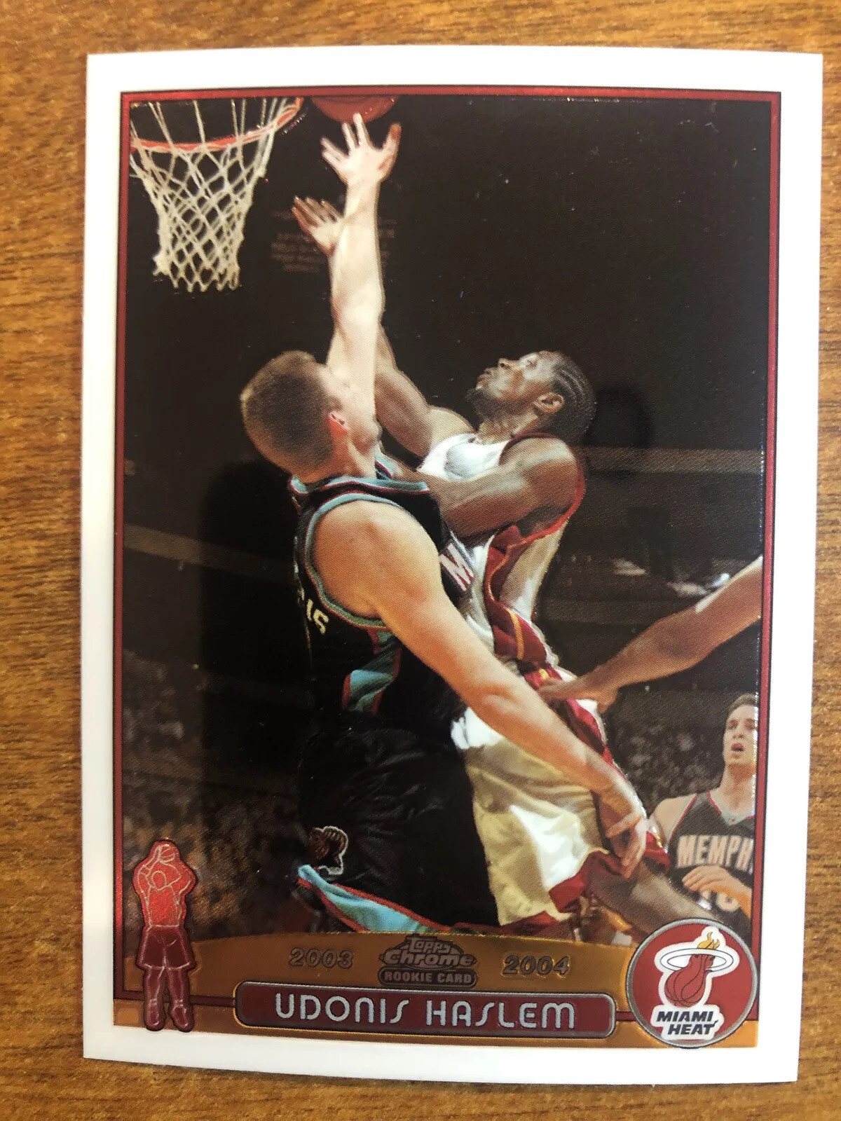 2003 Topps Chrome #164 Udonis Haslem Rookie RC