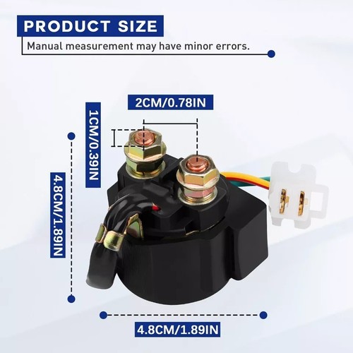 Relé solenoide de arranque para Honda TRX300 Fourtrax 300 1988 1989 1990-2000 TRX2... - Imagen 2 de 8