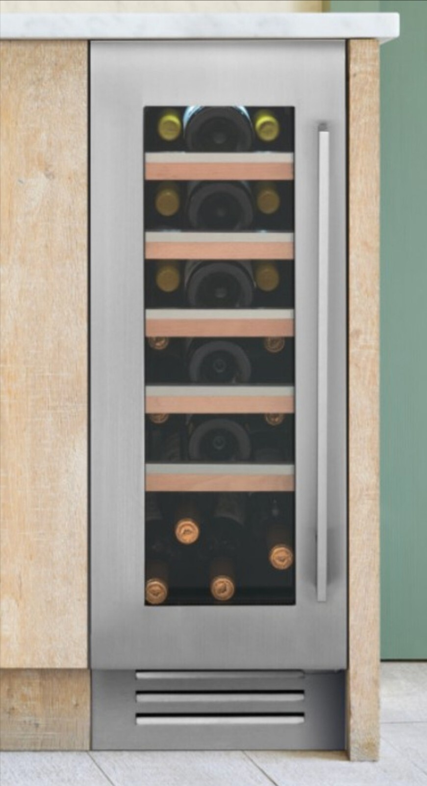 CAPLE WI3125 30CM UNDERCOUNTER SINGLE ZONE WINE COOLER eBay