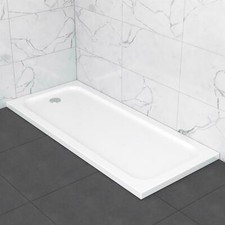 PIATTO DOCCIA METACRILATO RIBASSATO H.3,5 CM QUADRATO RETTANGOLARE C/PILETTA 