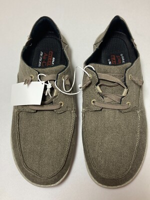 skechers relaxed fit memory foam mens air cooled