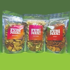 Furikake Chex Mix Original - Furikake Popcorn - Furikake Chex Mix Spicy Sampler