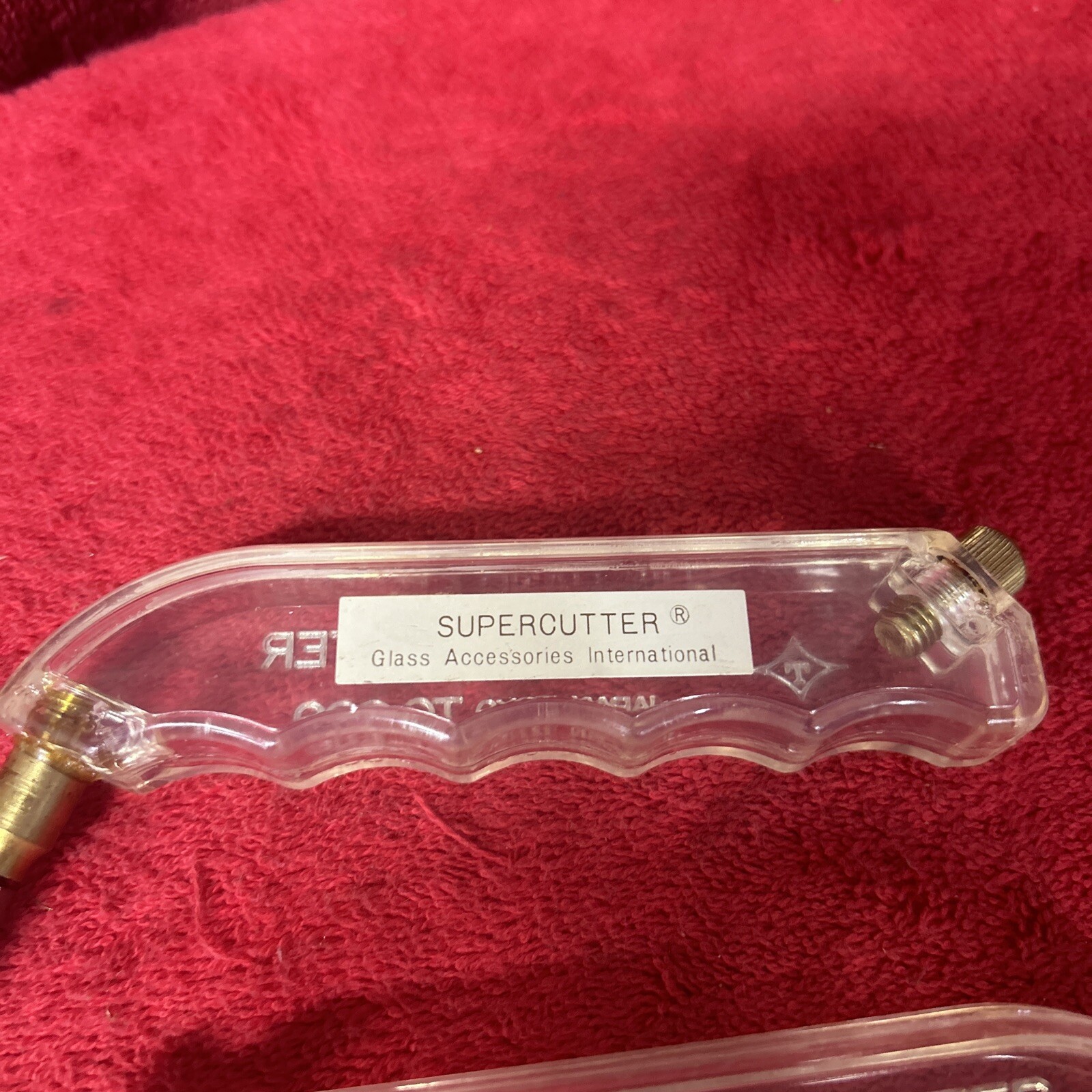 Clear Oil Hand Cutter Toyo TC600 (2) Lot Plus Toyo TC10 for Glass