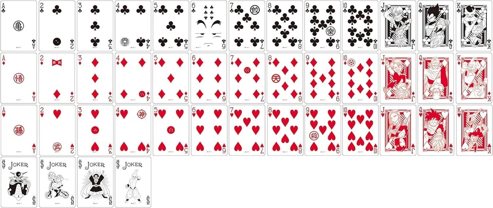 Bicycle Dragon Ball Z Playing Cards / Dragonball / Trump / Rare - Image 4 of 4