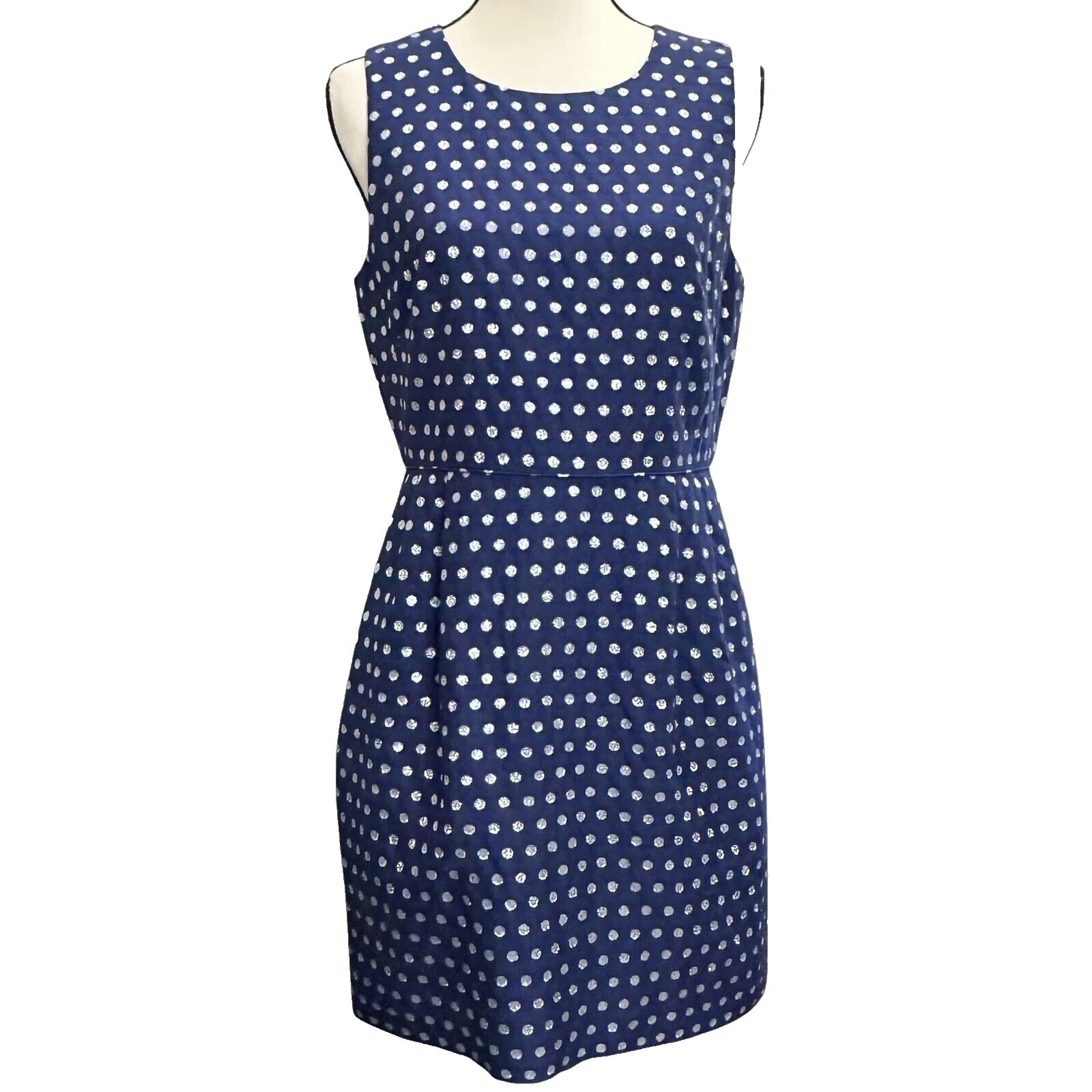 Seda Lunares J.CREW vestidos Casual para Mujeres