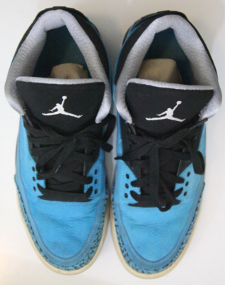 Nike Air Jordan 3 Retro Powder Blue size 11 136064-406 OG III