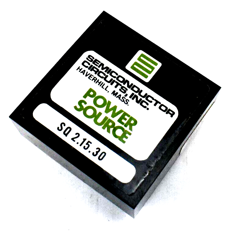 Semiconductor Circuits, Inc. SQ 2.15.30 Power Source | eBay